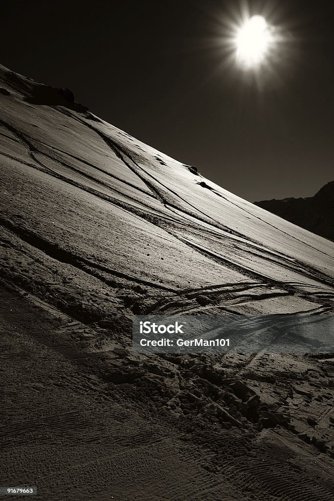 Esqui nos Alpes suíços - Royalty-free Alpes Europeus Foto de stock