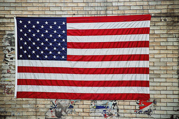 USA Flag stock photo