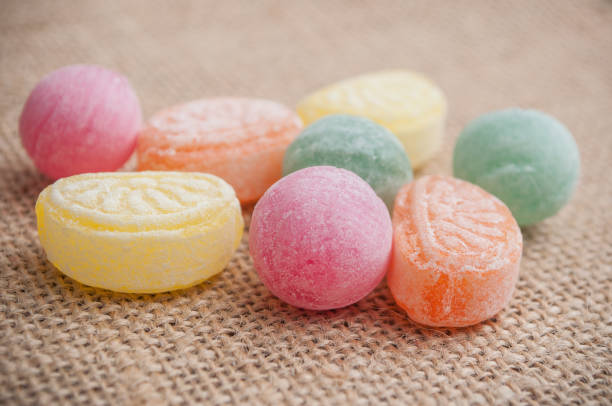 istock traditional candies on hessian background 916803834