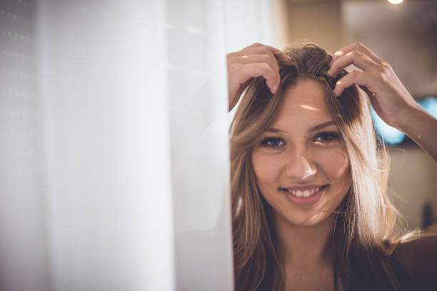 istock Portrait of young attractive woman 916804380