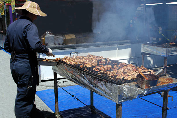 kurczak barbecue - rubbing spice rib barbecue zdjęcia i obrazy z banku zdjęć