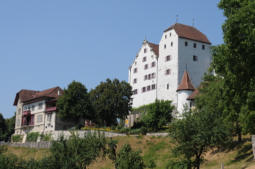 The Castle Wildegg is a buig medieval building built in the 13th Century. It was part of the Hapsburg Dynasty. Now inside the Castle is a beautiful Museum about the Families and Knights where living inside.