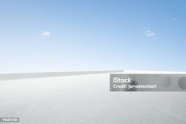 Empty Space Top Floor Stock Photo - Download Image Now - Rooftop, City, Landscape - Scenery