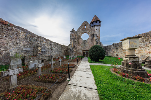 Carta, Romania. The old ruined cistercian abbey from Transylvania