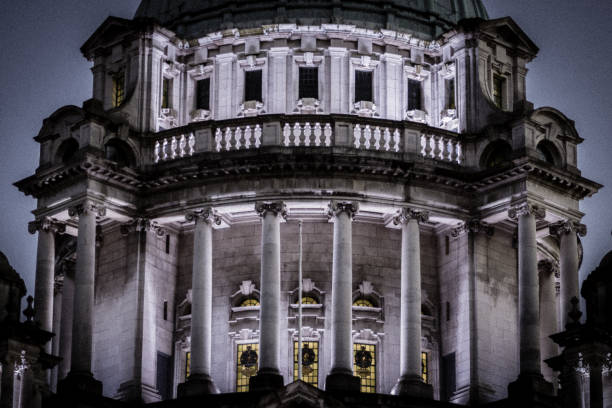 Cupola of neoclassical civic building