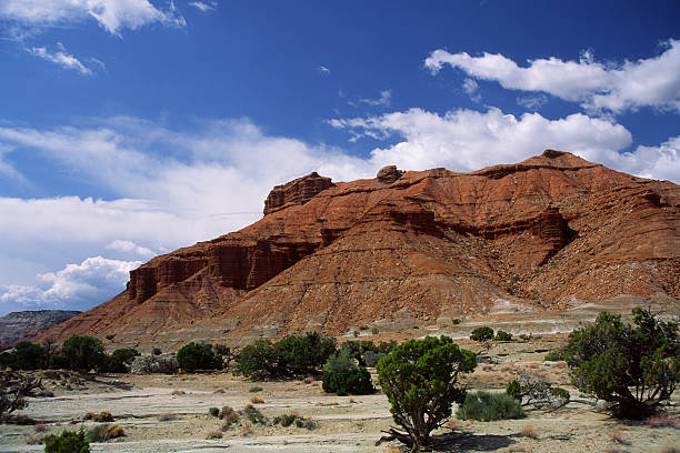 istock Red rock butte in Southern Utah 91681813