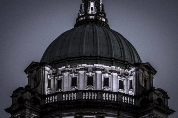 istock Cupola of neoclassical civic building 916820824