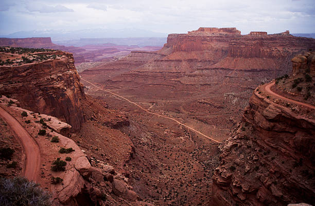 istock Jeep trails in Canyonlands, Utah 91682603