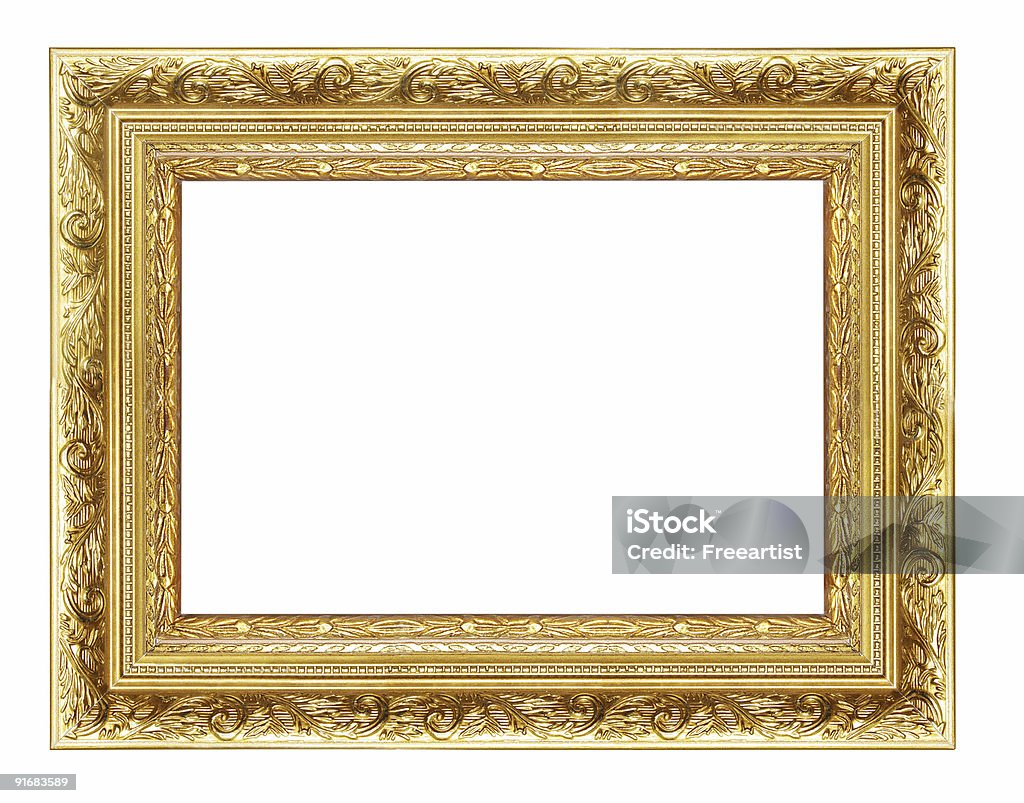Klassische goldenen frame - Lizenzfrei Altertümlich Stock-Foto