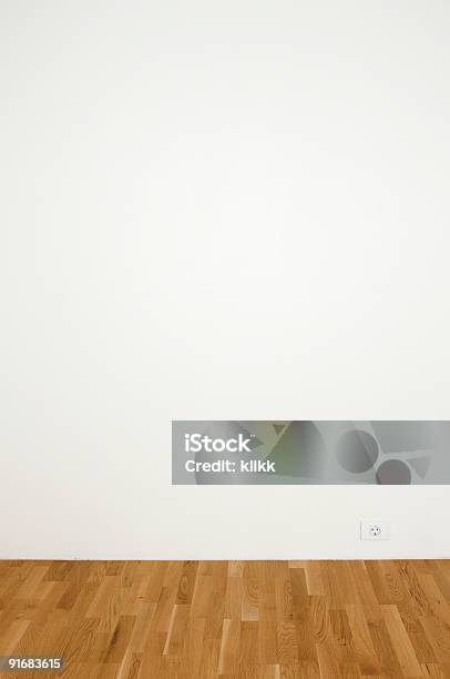 Vuoto Muro Bianco - Fotografie stock e altre immagini di Ambientazione interna - Ambientazione interna, Appartamento, Bianco