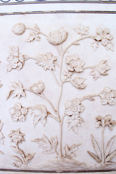 istock Historical building's design with floral arts 916836212