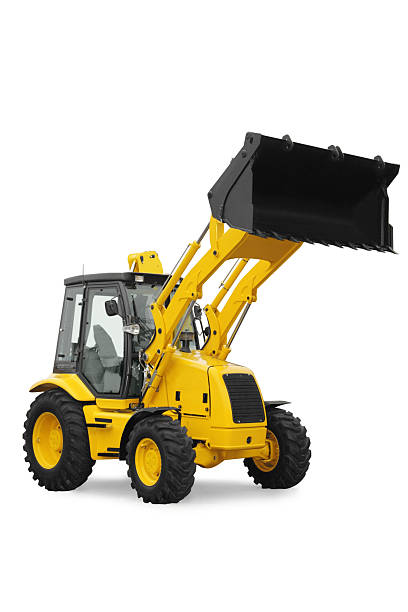 digger - construction machinery machine industrial equipment grader fotografías e imágenes de stock