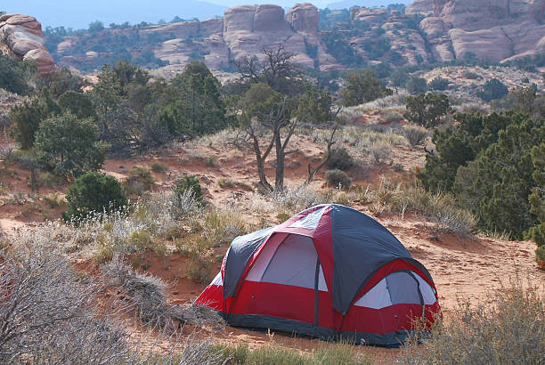 istock Camping at Arches National Prak 91683636