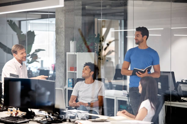 istock Business people planning strategy in meeting 916837272