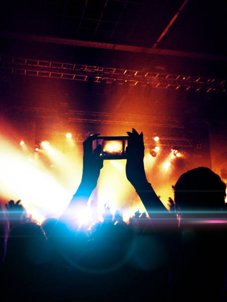 istock Concert crowd in front of a live stage 916840550