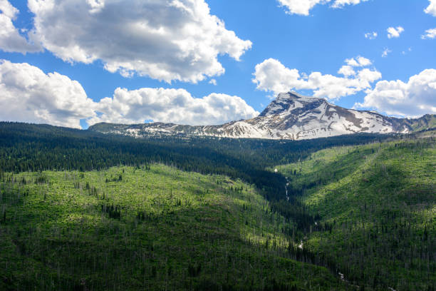 Valley in Glacier National Park, Montana, USA