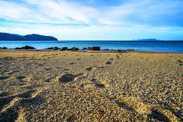 Portorosa at Tindari beach, Sicily