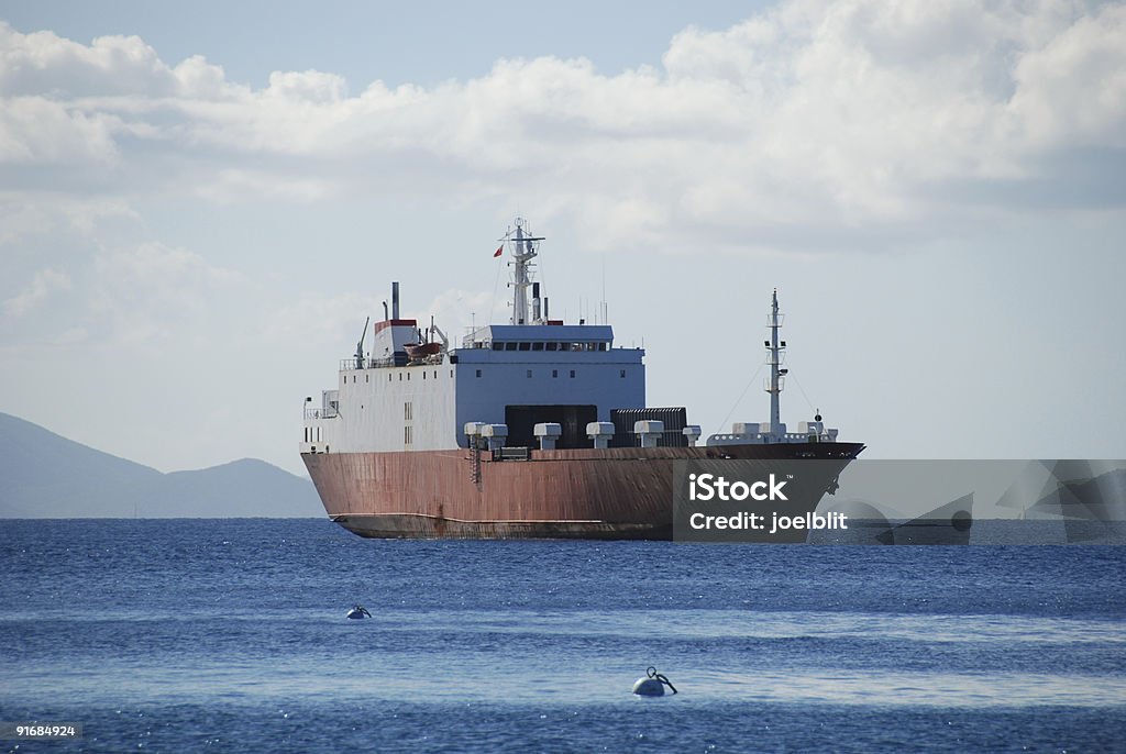 Грузовой корабль - Стоковые фото Британо-Виргинские острова роялти-фри