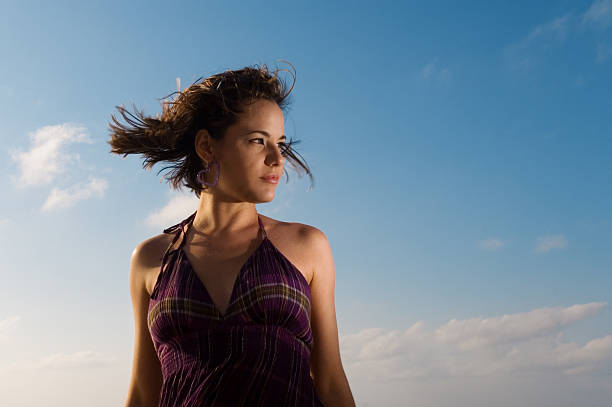 istock Woman in summer dress 91684967