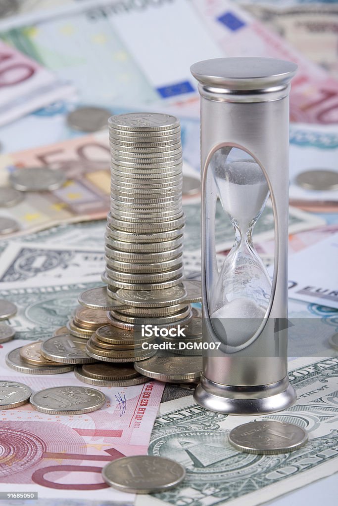 Time is money  Aging Process Stock Photo