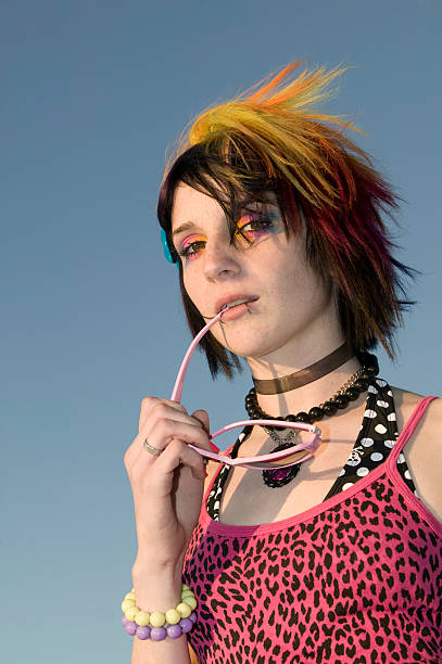 istock Young Punk Woman 91685066