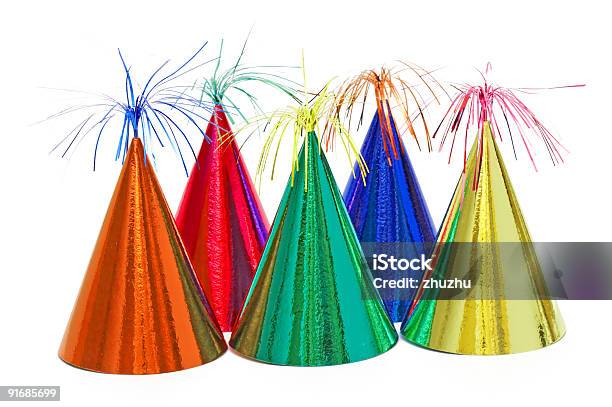 バースデーパーティーの帽子 - パーティー用ハットのストックフォトや画像を多数ご用意 - パーティー用ハット, カットアウト, お祝い