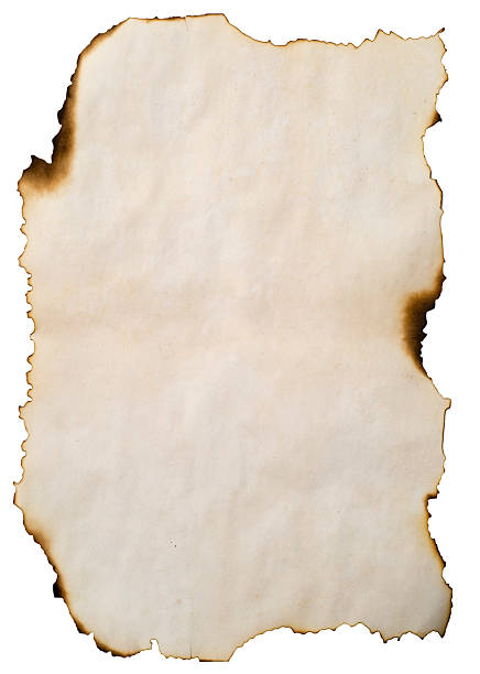 с�тарый сгоревший бумага - nobody brown yellow spotted стоковые фото и изображения