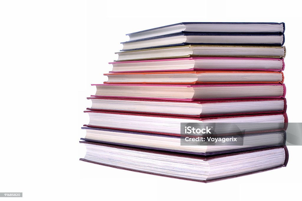 Pilha de livros de capa dura - Foto de stock de Aprender royalty-free