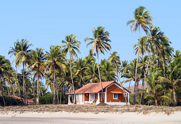 House for rest  palolem beach stock pictures, royalty-free photos & images