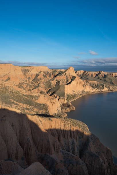 istock Barrancas de Burujon, eroded landscape natural park in Toledo, Spain. 916867634