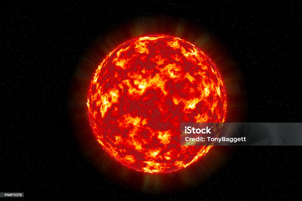 Sun solar surface texture Sun solar surface texture sphere illustration isolated on a celestial star background Fireball Stock Photo