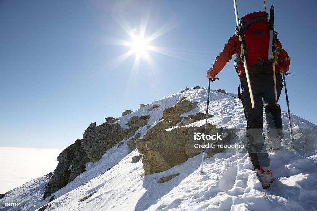 climber - Foto stock royalty-free di Alpinismo
