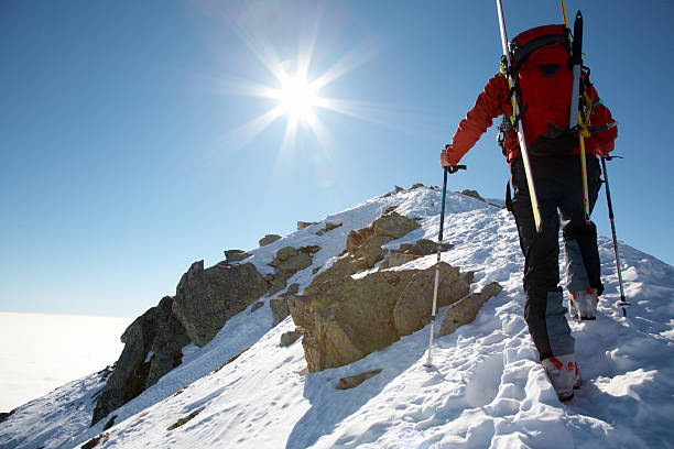 climber stock photo