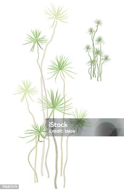 Plante Tropicale Vecteurs libres de droits et plus d'images vectorielles de Arbre - Arbre, Arbre tropical, Branche - Partie d'une plante