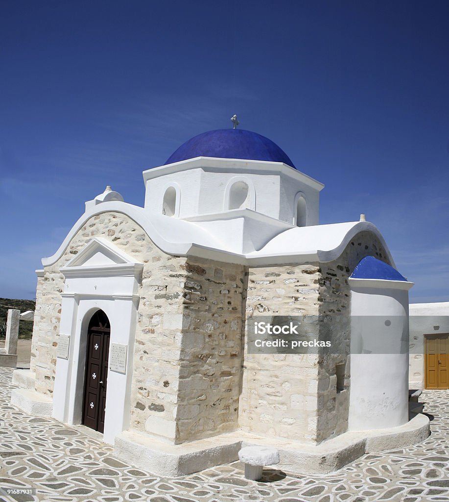 Paros island, Griechenland – Griechisch-Orthodoxe Kirche - Lizenzfrei Architektur Stock-Foto