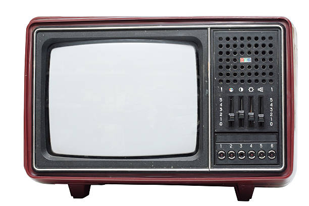 istock Retro color TV set 91688174
