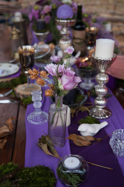 istock decorated table in the woods 916885826