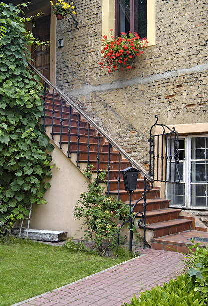 istock Outside entrance 91688630