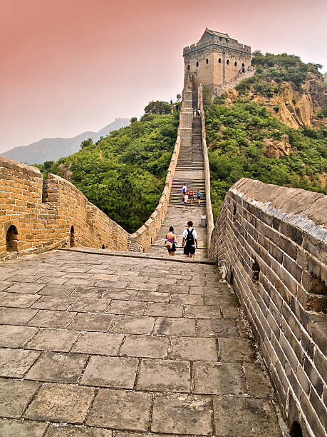 grande muralha da china - simatai imagens e fotografias de stock