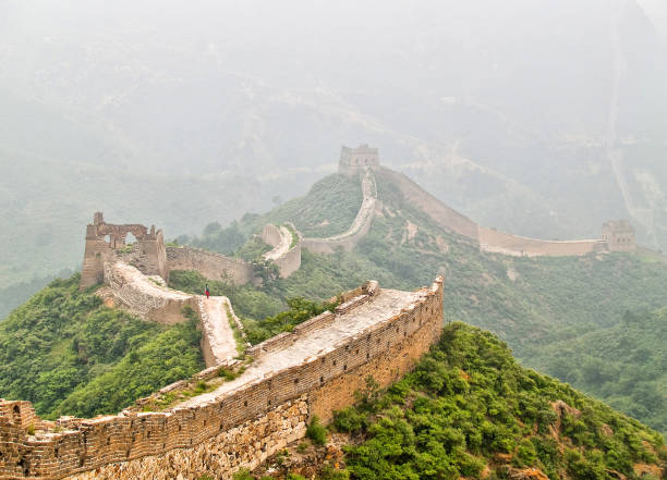 grande muralha da china - simatai imagens e fotografias de stock