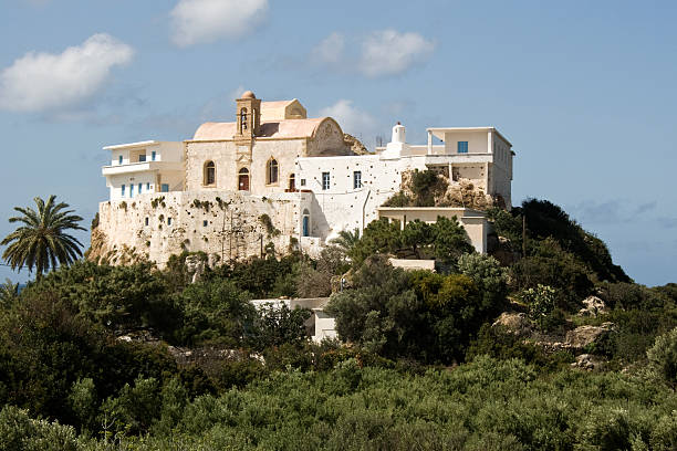 istock Hrissoskalitissa Monastery Orthodox - Crete Greece 91689070