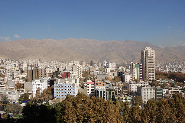 istock Aerial view of Tehran 91689567