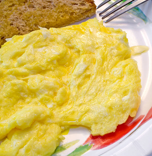 Eggs Toast3 stock photo