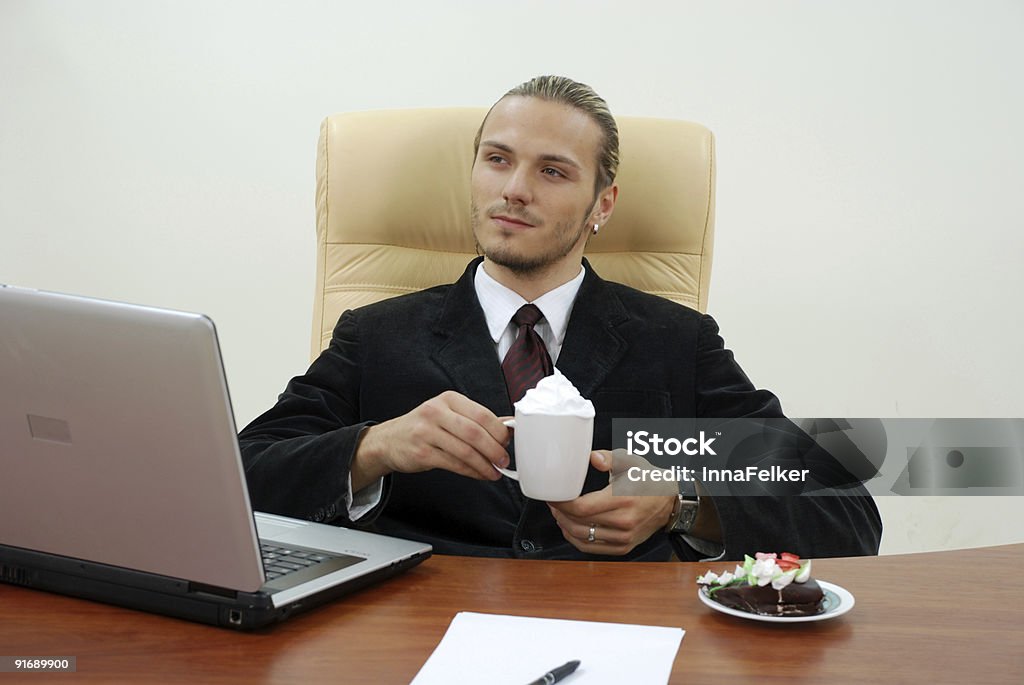 Gerente descanse - Foto de stock de Oficina libre de derechos