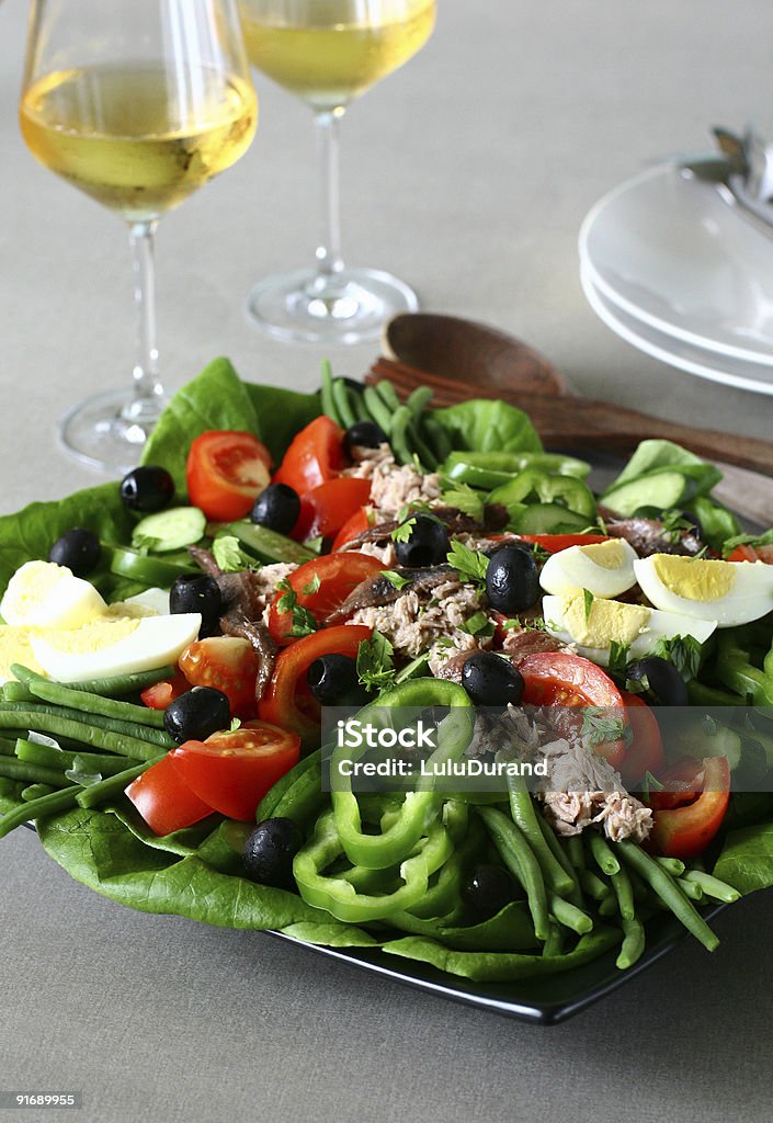 Salade Niçoise - Lizenzfrei Frankreich Stock-Foto