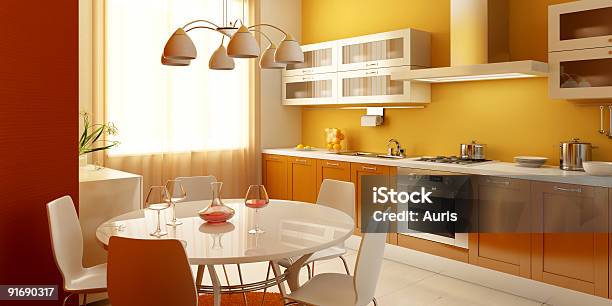 Moderne Küche Interior Stockfoto und mehr Bilder von Abluftventilator - Abluftventilator, Architektur, Das Leben zu Hause