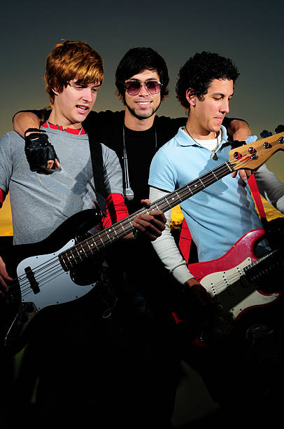 istock Portrait of young musicians 91690418