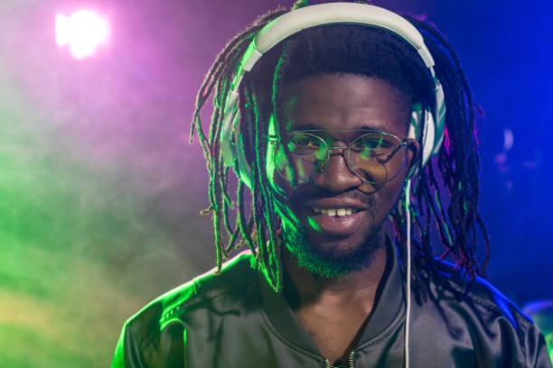 istock african american DJ in headphones 916906544