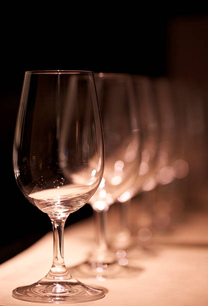 istock Row of wineglasses 91691545