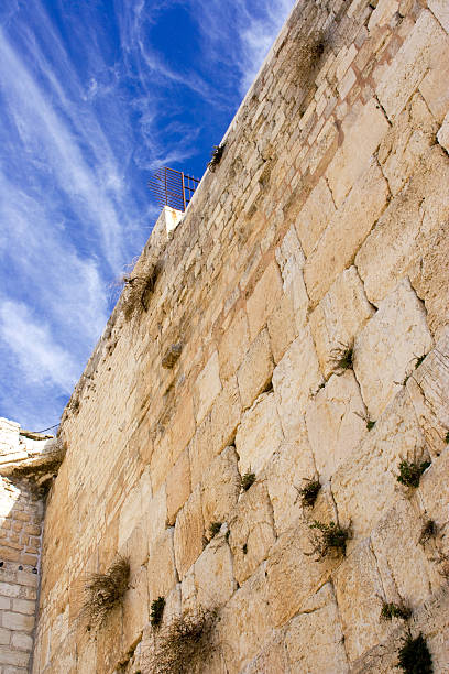The western wall stock photo